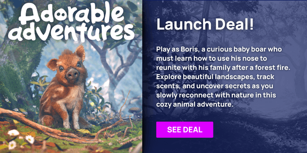 Adorable Adventures Launch - Search page Banner Image