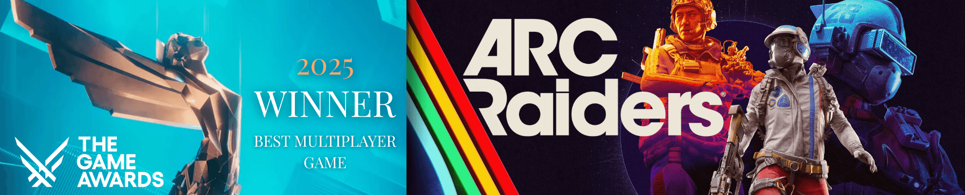 ARC Raiders TGA Winner - Product page Banner Image