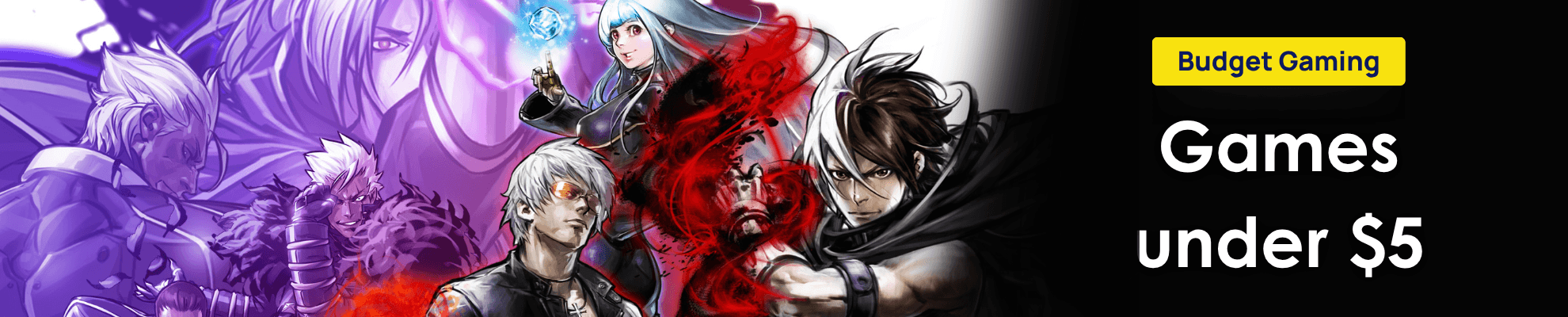 Budget Gaming King of Fighters 2002 Banner Image