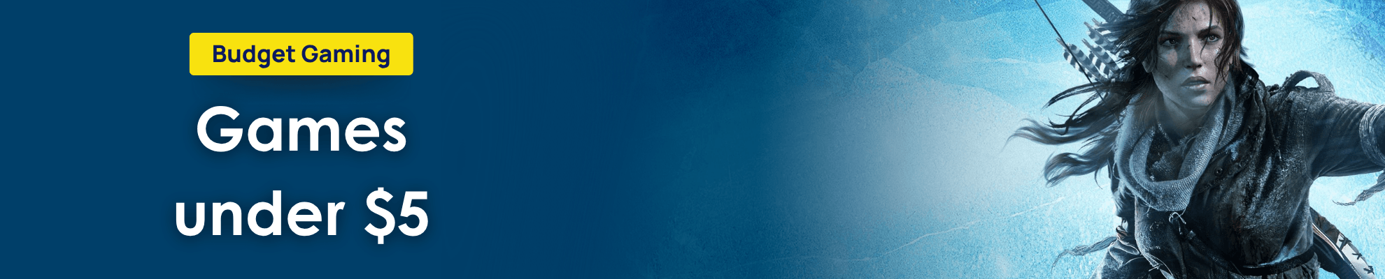 Budget Gaming 2026 Tomb Raider 20th Celebration - Product page Banner Image