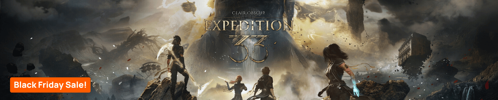 Clair Obscur Black Friday 2025 - Product page Banner Image