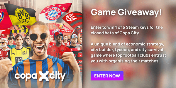 Copa City Giveaway - Product page Banner Image