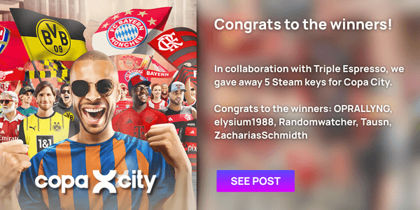 Copa City Giveaway Winner Announce - Product page Banner Image