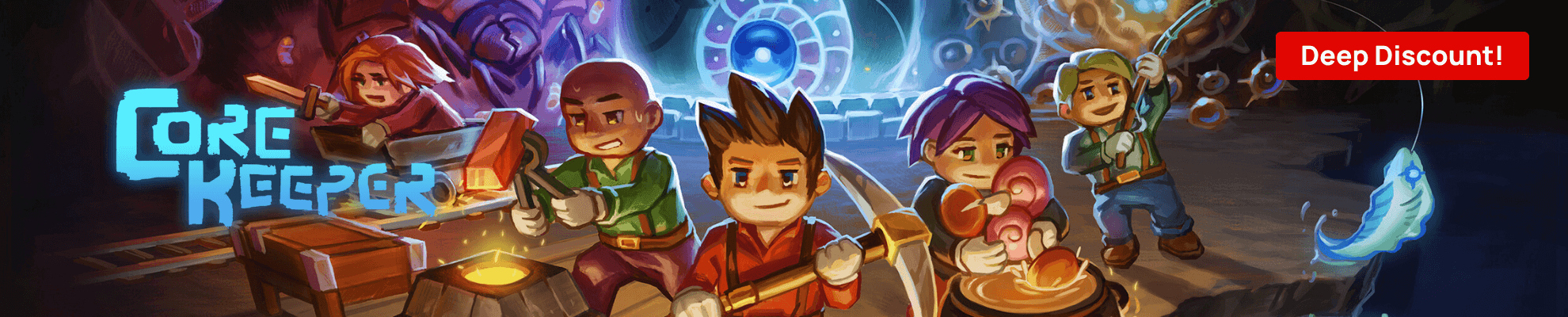 Core Keeper Deep Discount - Search page Banner Image