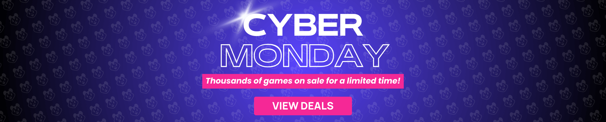 Cyber Monday 2025 - Search page Banner Image