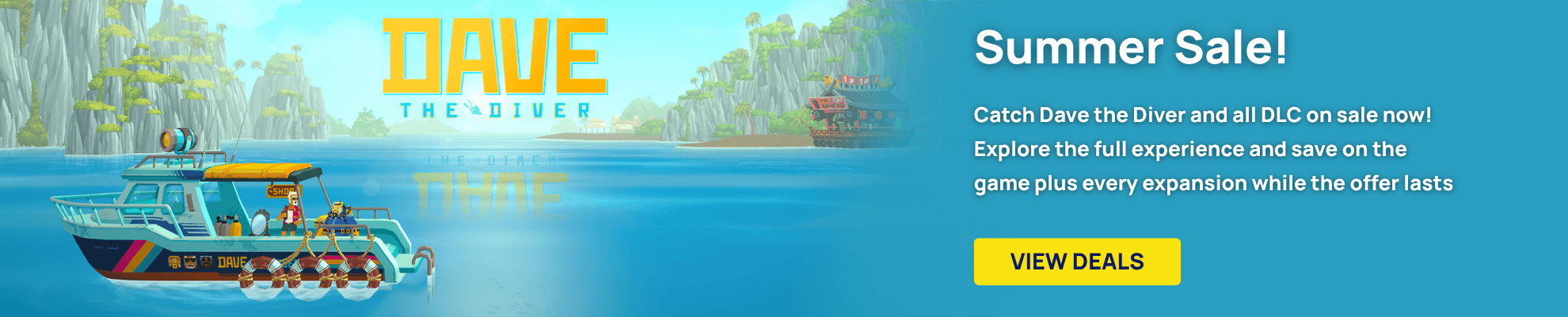 Dave The Diver Summer Sale - Search page Banner Image