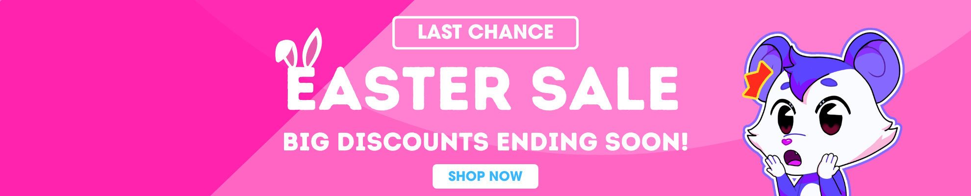 Easter Sale Ending 2026 - Product page Banner Image