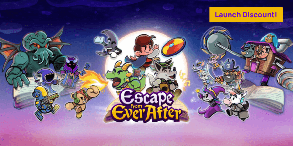 Escape From Ever After Launch - Product page Banner Image