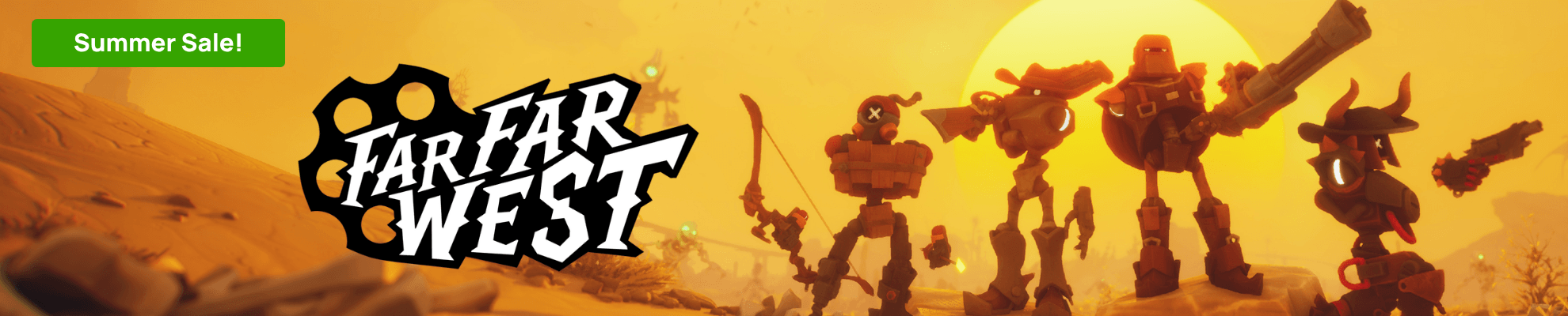 Far Far West Summer Sale - Search page Banner Image