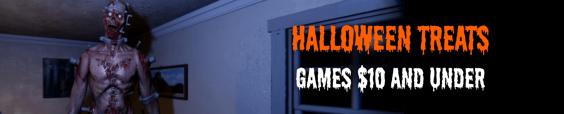Games Under $10 Halloween - Product page Banner Image