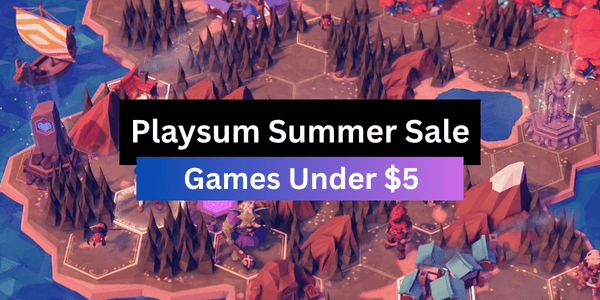 Games Under $5 Summer Sale - Product page Banner Image