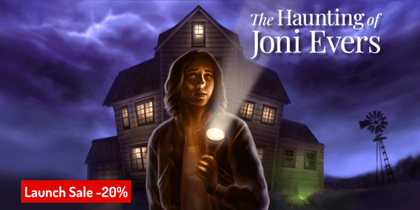 The Haunting of Joni Evers Launch Sale Banner Image