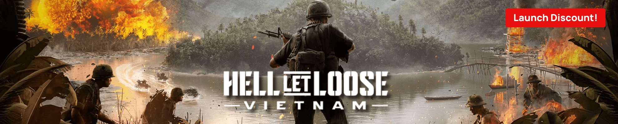 Hell Let Loose: Vietnam Launch - Search page Banner Image