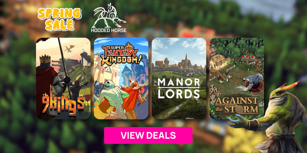 Hooded Horse Sale Spring 2026 - Product page Banner Image