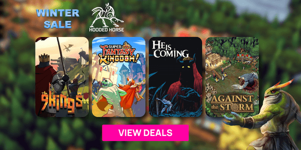 Hooded Horse Sale Winter 2026 - Product page Banner Image