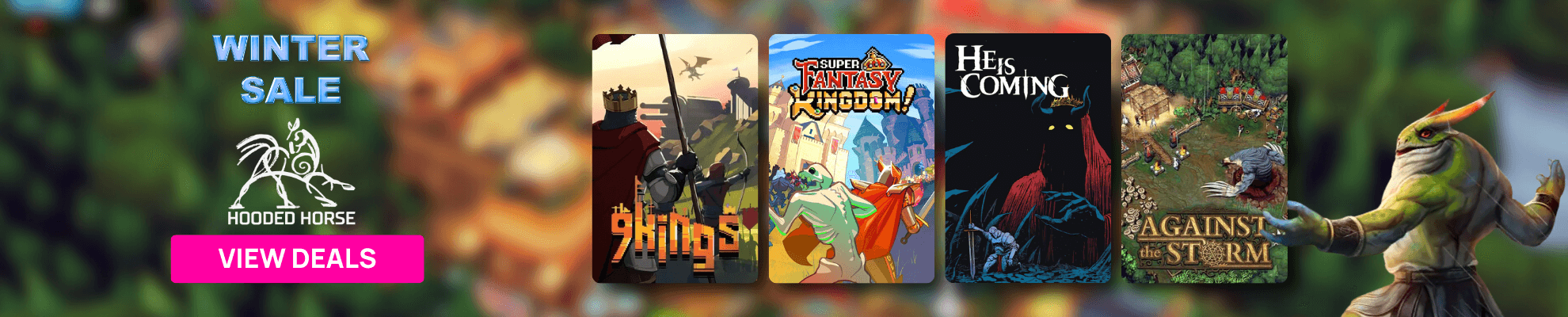 Hooded Horse Sale Winter 2026 - Product page Banner Image