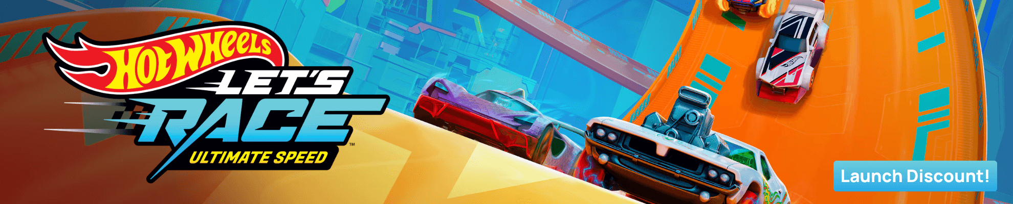 Hot Wheels Let's Race Launch - Product page Banner Image