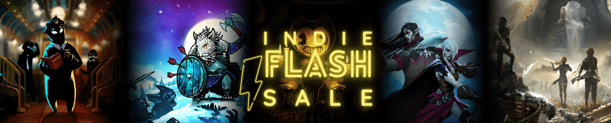 Indie Flash Sale - Product page Banner Image