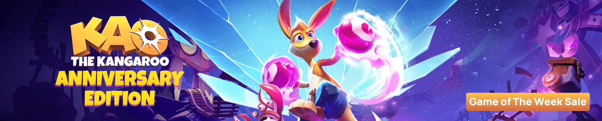 Kao The Kangaroo - Product page Banner Image