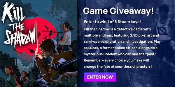 Kill The Shadow Giveaway - Product page Banner Image