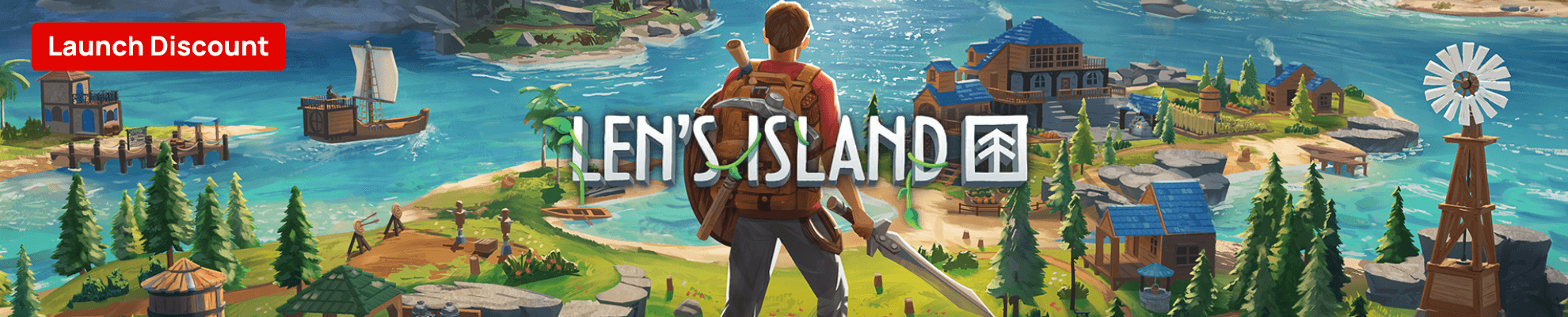 Len's Island Launch - Product page Banner Image