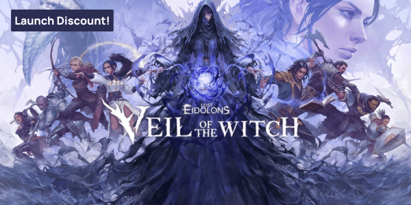 Lost Eidolons: Veil of The Witch Launch - Product page Banner Image