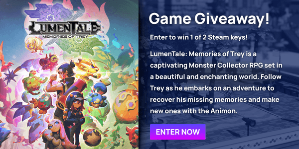 LumenTale Giveaway - Search page Banner Image