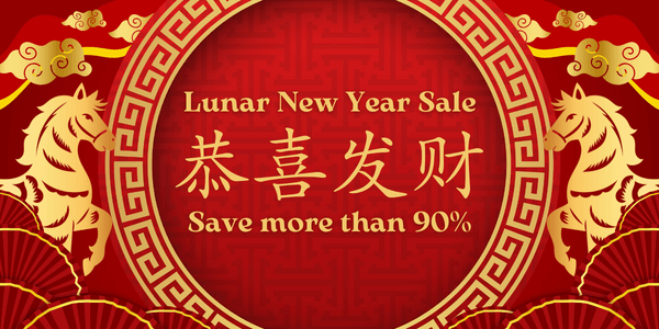 Lunar New Year Sale 2026 Banner Image