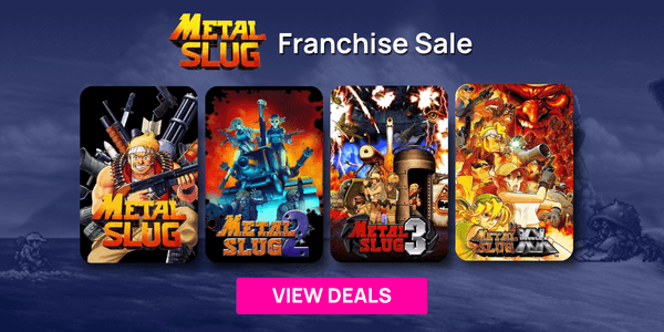 Metal Slug Franchise Sale - Product page Banner Image