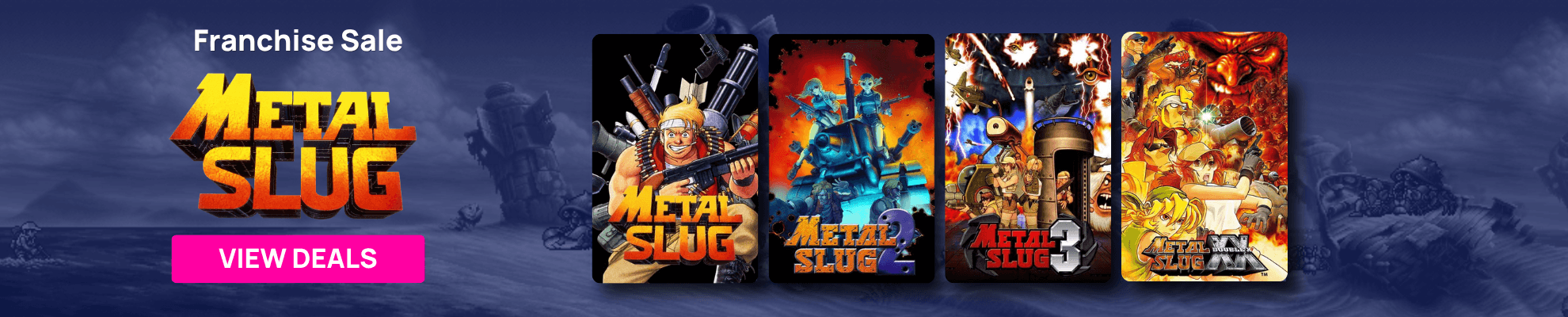 Metal Slug Franchise Sale - Product page Banner Image