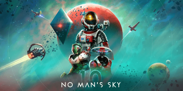 No Man's Sky 10 Years Banner Image