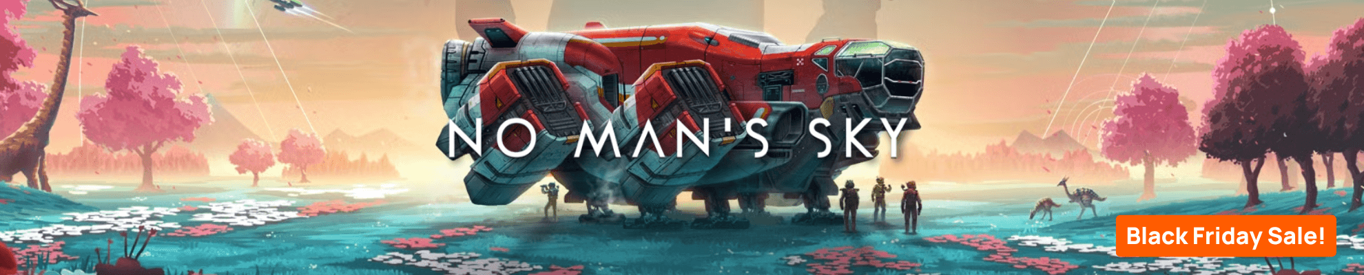 No Man's Sky Black Friday Sale - Search page Banner Image