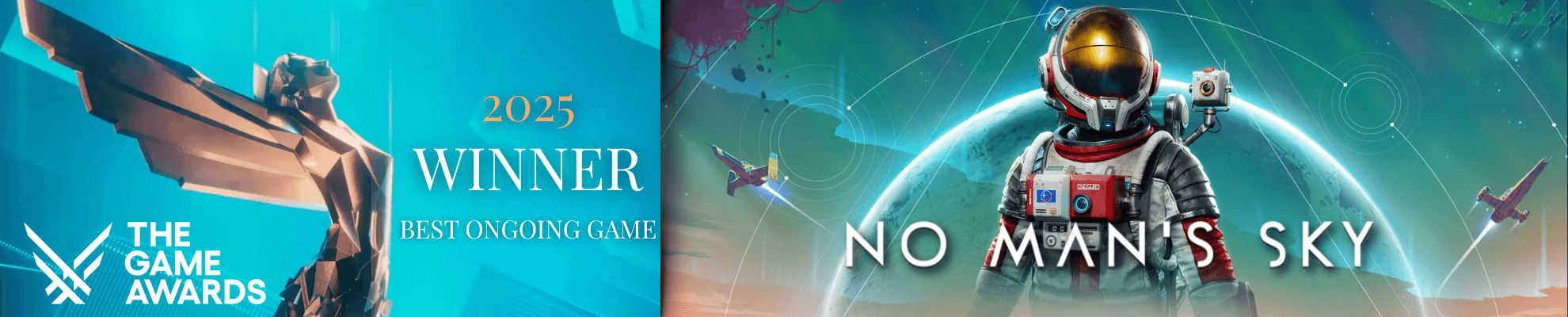 No Man's Sky TGA Winner - Product page Banner Image
