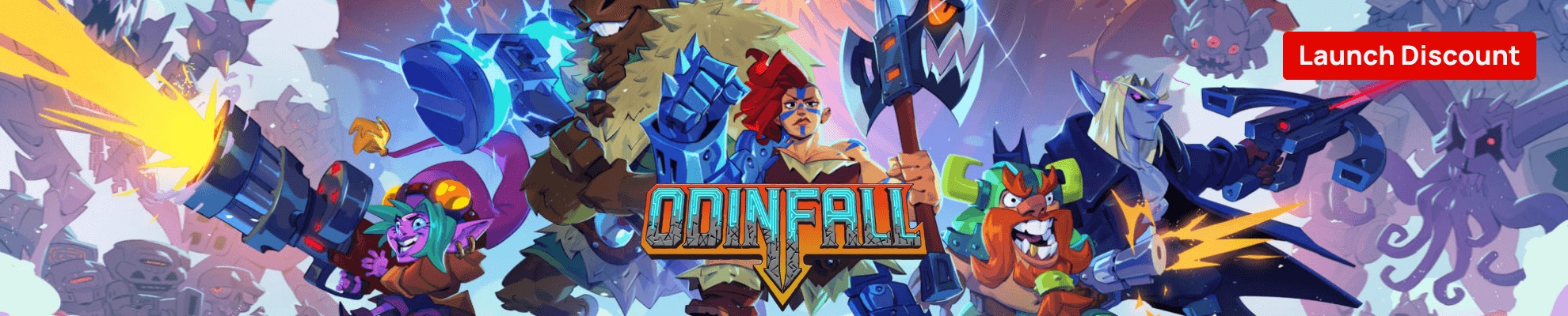 Odinfall Launch Banner Image