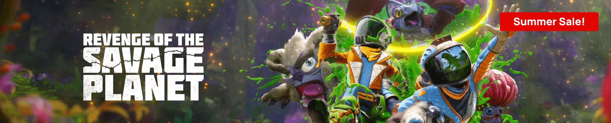 Revenge of The Savage Planet Summer Sale - Search page Banner Image