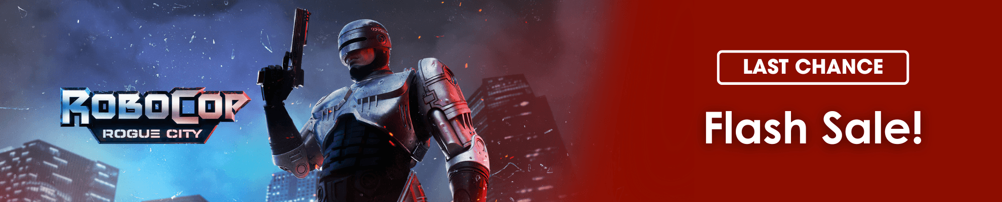 Robocop Flash Sale - Product page Banner Image