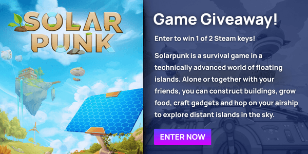 Solarpunk Giveaway - Product page Banner Image