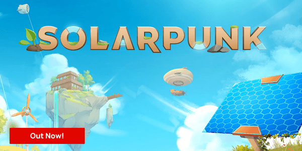Solarpunk Launch - Product page Banner Image
