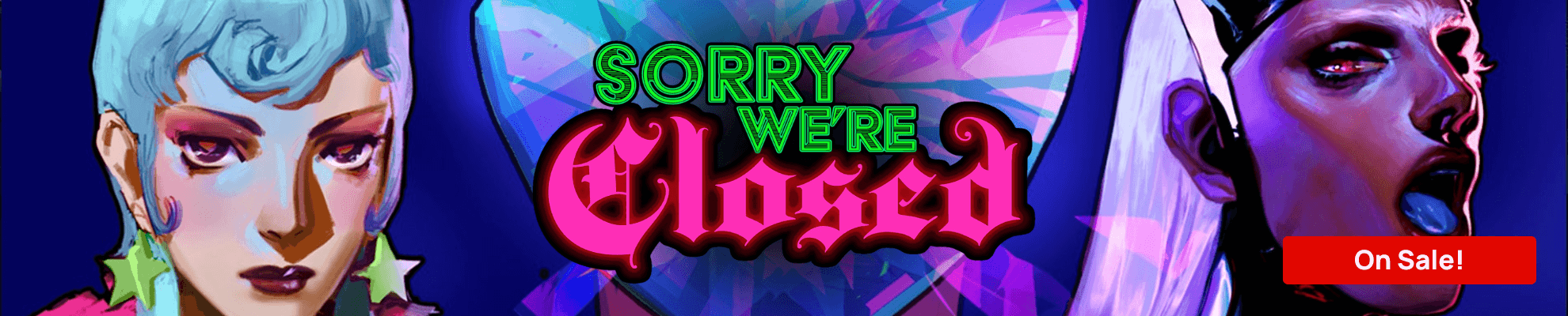 Sorry We're Closed - Search page Banner Image