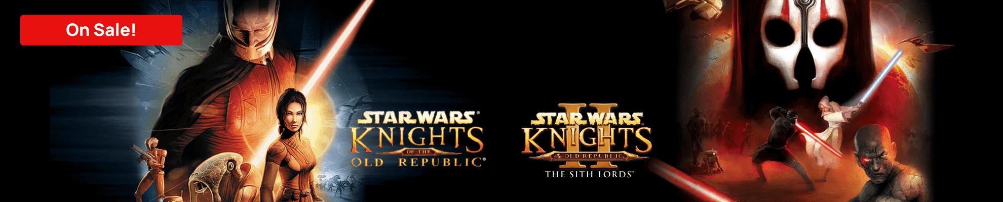 Star Wars KOTOR 1&2 - Product page Banner Image