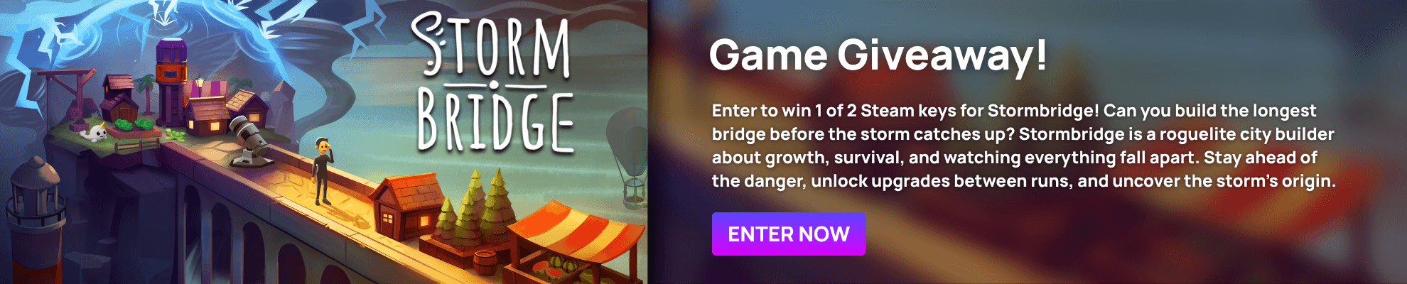 Stormbridge Giveaway - Search page Banner Image