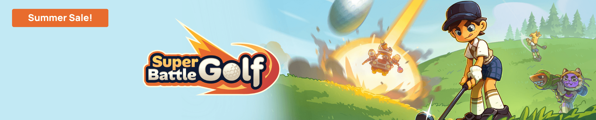 Super Battle Golf Summer Sale - Search page Banner Image
