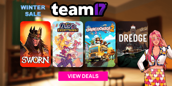 Team 17 Winter Sale 2026 - Product page Banner Image