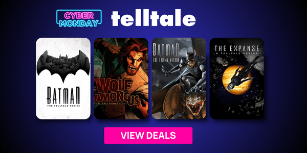 Telltale Cyber Monday 2025 - Search page Banner Image