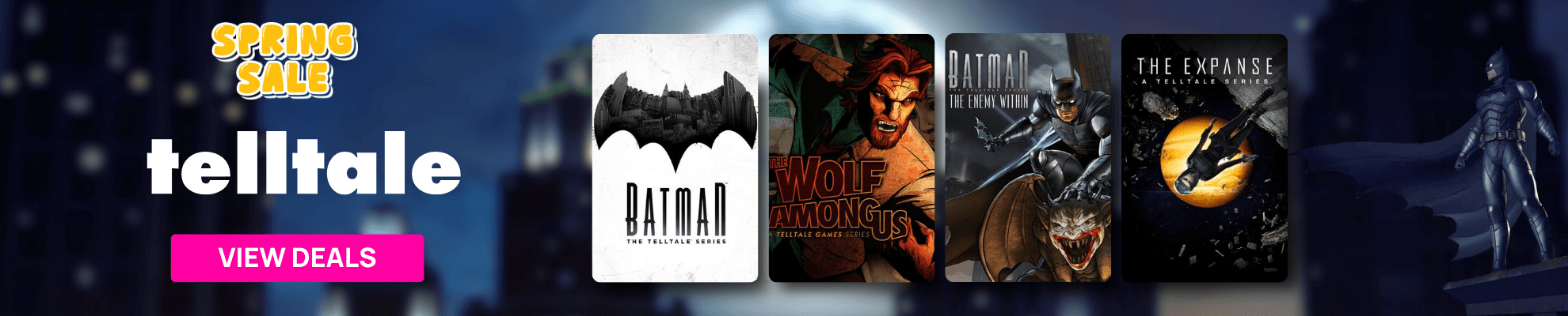Telltale Spring Sale 2026 - Search page Banner Image