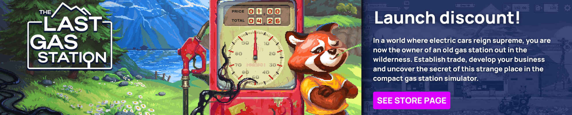 The Last Gas Station Launch - Search page Banner Image