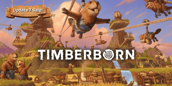 Timberborn Update 7 - Product page Banner Image