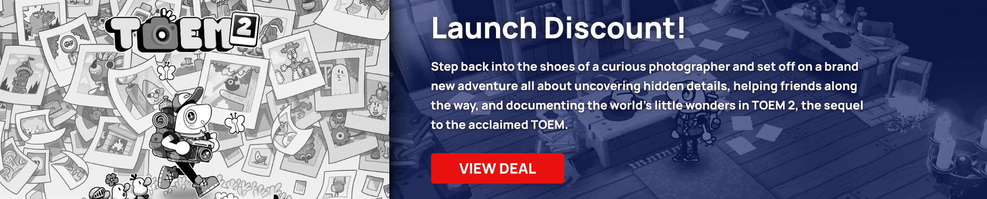 Toem 2 Launch Banner Image