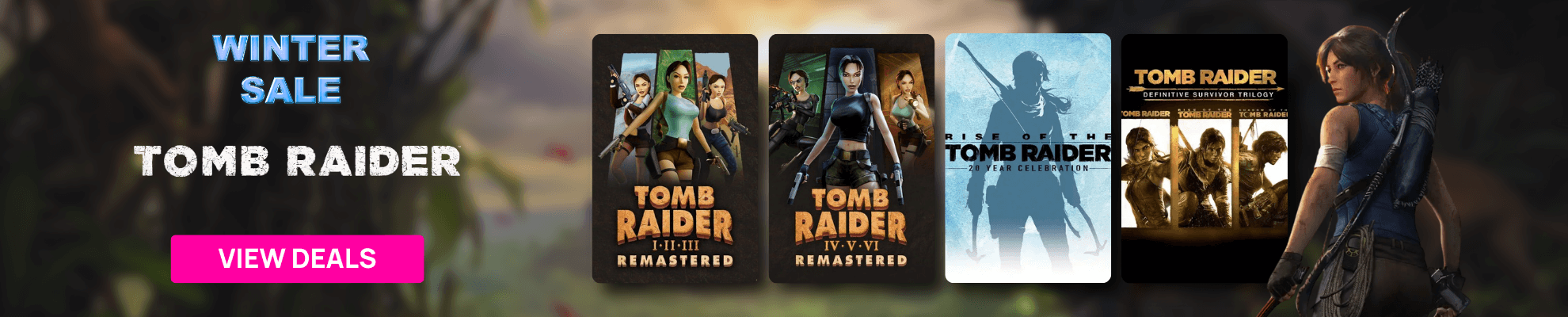 Tomb Raider Sale - Search page Banner Image