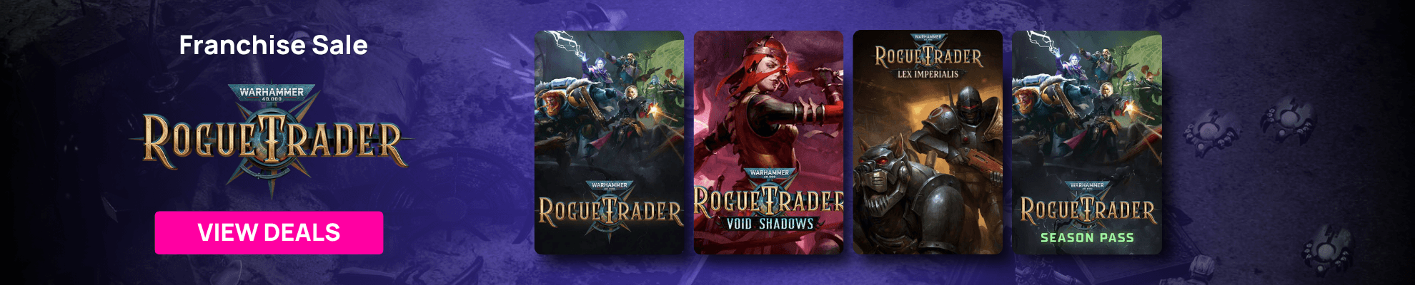 Warhammer Rogue Trader Franchise Sale - Search page Banner Image